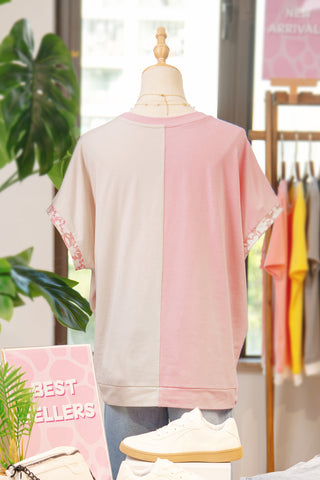 Sweet Magnolia Floral Tee by Luke & Estelle