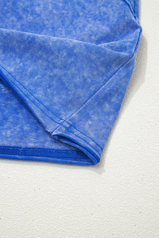 Luke & Estelle Blue Skies Eyelet Sleeve Top