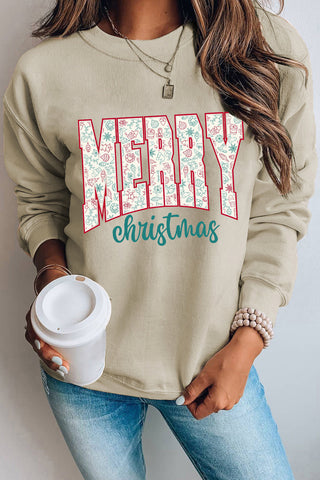 🎄 “Merry Christmas” Sweatshirt – Hey Beautiful Boutique EXCLUSIVE 🎁