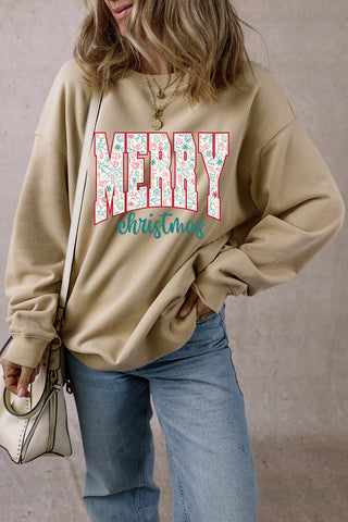 🎄 “Merry Christmas” Sweatshirt – Hey Beautiful Boutique EXCLUSIVE 🎁