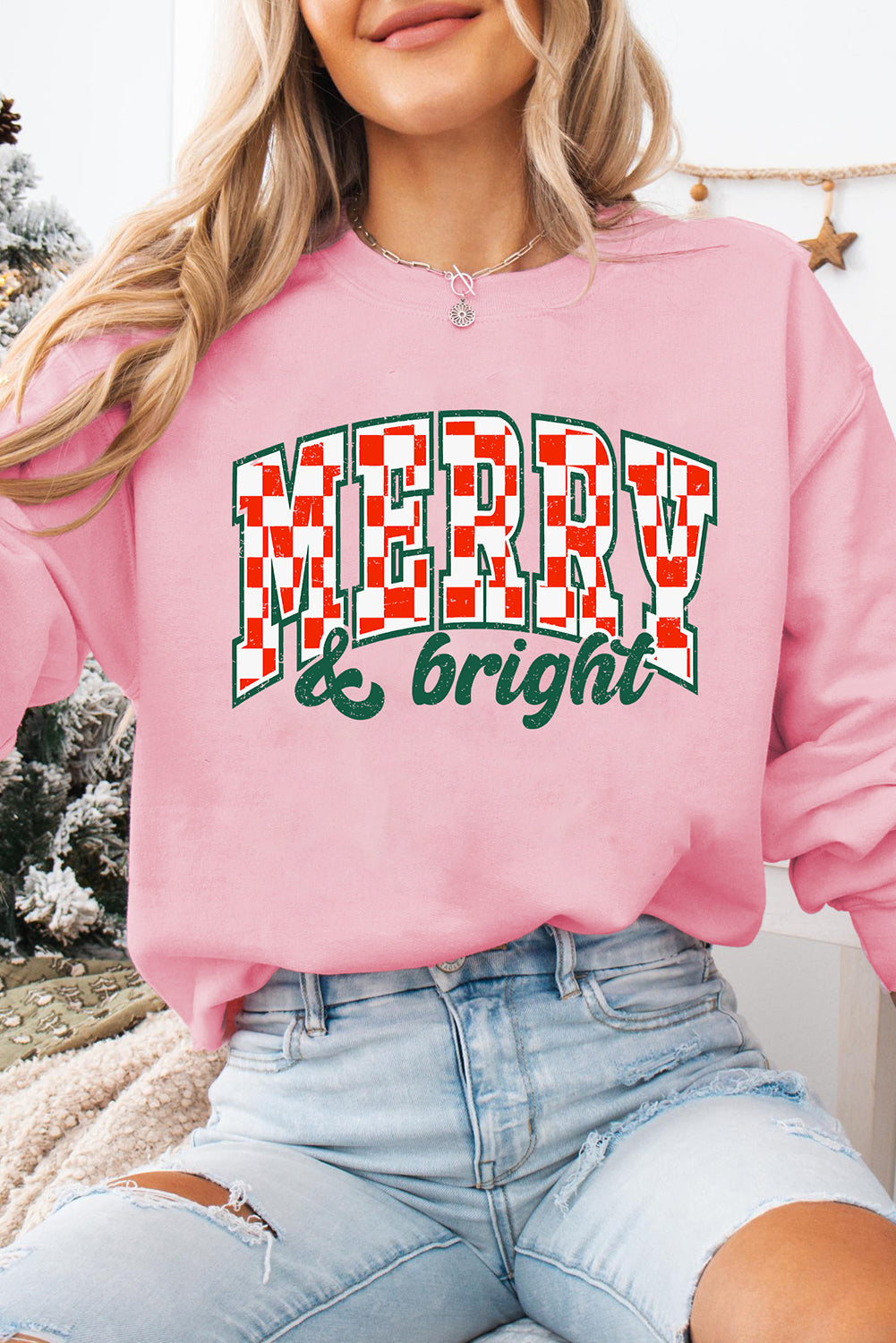 🌟 Luke & Estelle “Merry & Bright” Holiday Sweatshirt 🌟