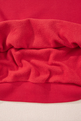 Heirloom Oversized Drop Shoulder Mock Neck Sweatshirt