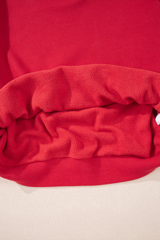 Heirloom Oversized Drop Shoulder Mock Neck Sweatshirt