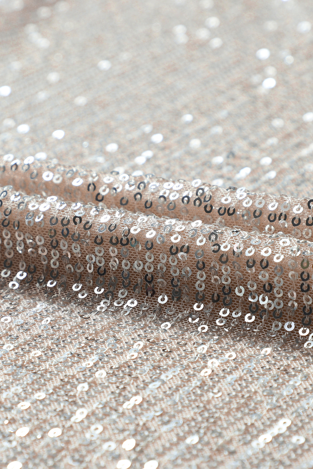 Champagne  Sequin Duster Kimono