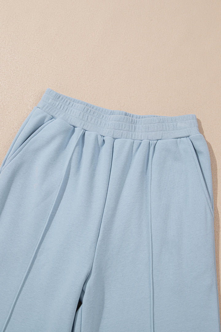 ✨ Cozy Chic Quarter-Zip Lounge Set (Black or Powder Blue) ✨