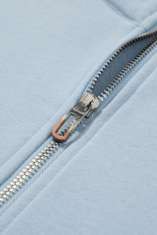✨ Cozy Chic Quarter-Zip Lounge Set (Black or Powder Blue) ✨