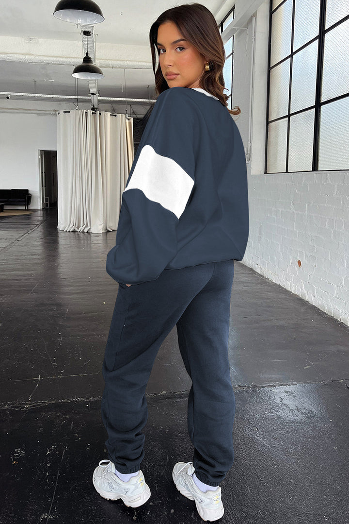 Luxe Comfort Jogger Set – Sage Green or Navy