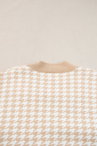 ✨ Luke & Estelle “Classic Chic Houndstooth Cardigan” ✨