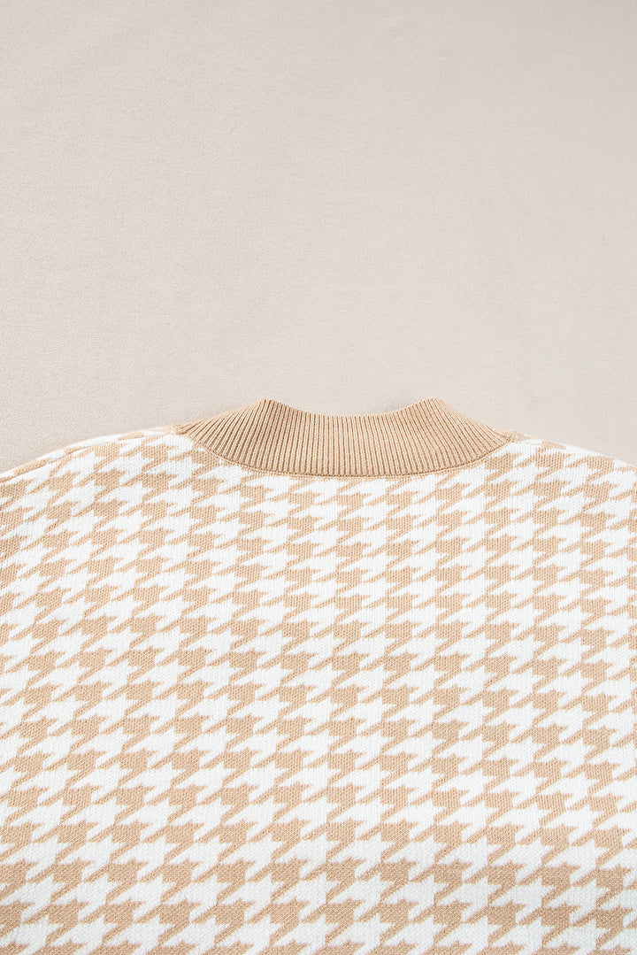 ✨ Luke & Estelle “Classic Chic Houndstooth Cardigan” ✨