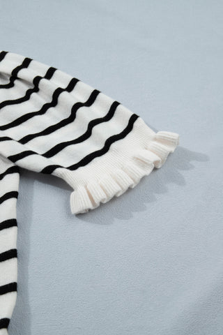 Hamptons Harbor Ruffle Knit by Luke & Estelle