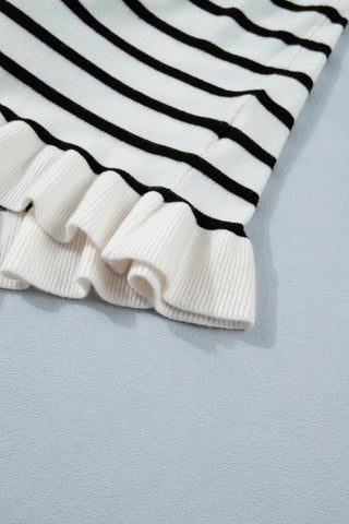 Hamptons Harbor Ruffle Knit by Luke & Estelle