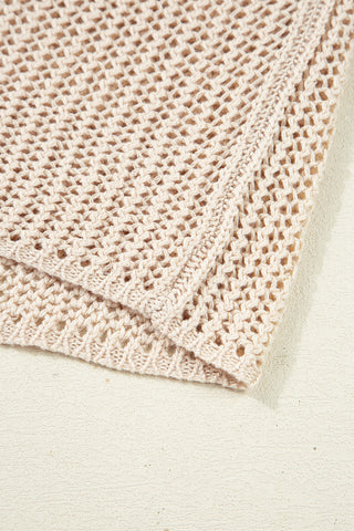 Toasted Pearl Mesh Sweater
