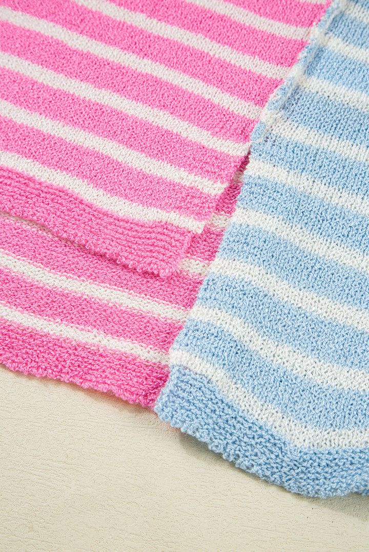 Candy Shop Cozy Striped Sweater