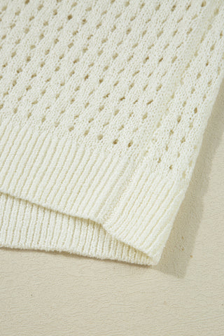 Sandy Shores Open Knit Sweater by Luke & Estelle