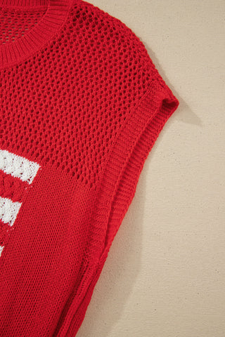 America the Beautiful Lightweight Summer Sweater