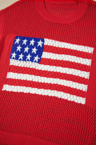 America the Beautiful Lightweight Summer Sweater