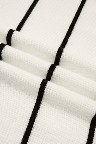 Luke & Estelle Left Bank Stripe Ribbed Sweater Tee