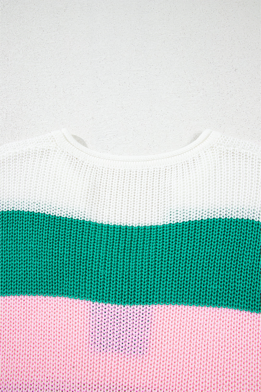 Gelato Stripes Notched Knit Tee