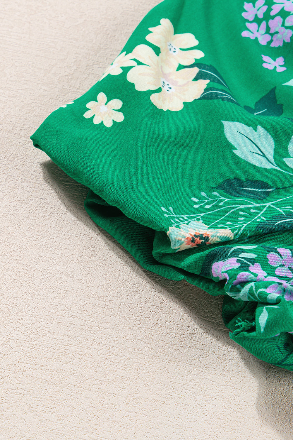 Bloom Boldly Smocked Midi Dress — Emerald Floral