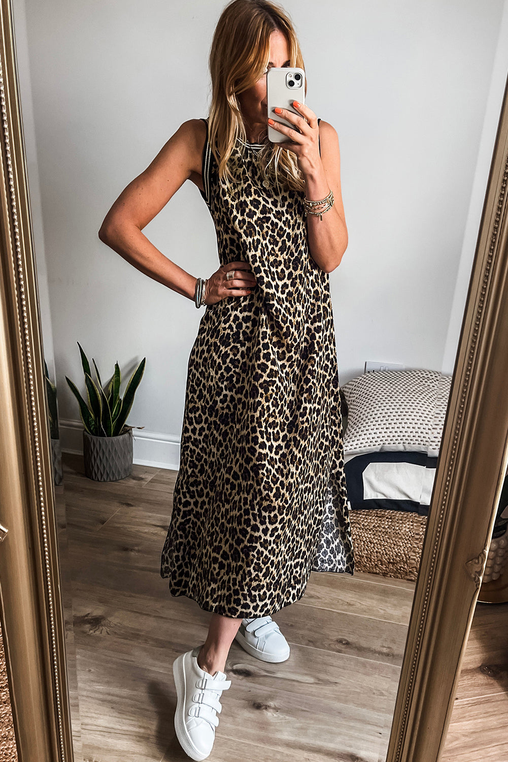 She’s a Wild One - Leopard Maxi Dress