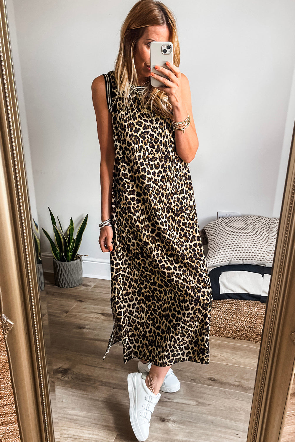 She’s a Wild One - Leopard Maxi Dress