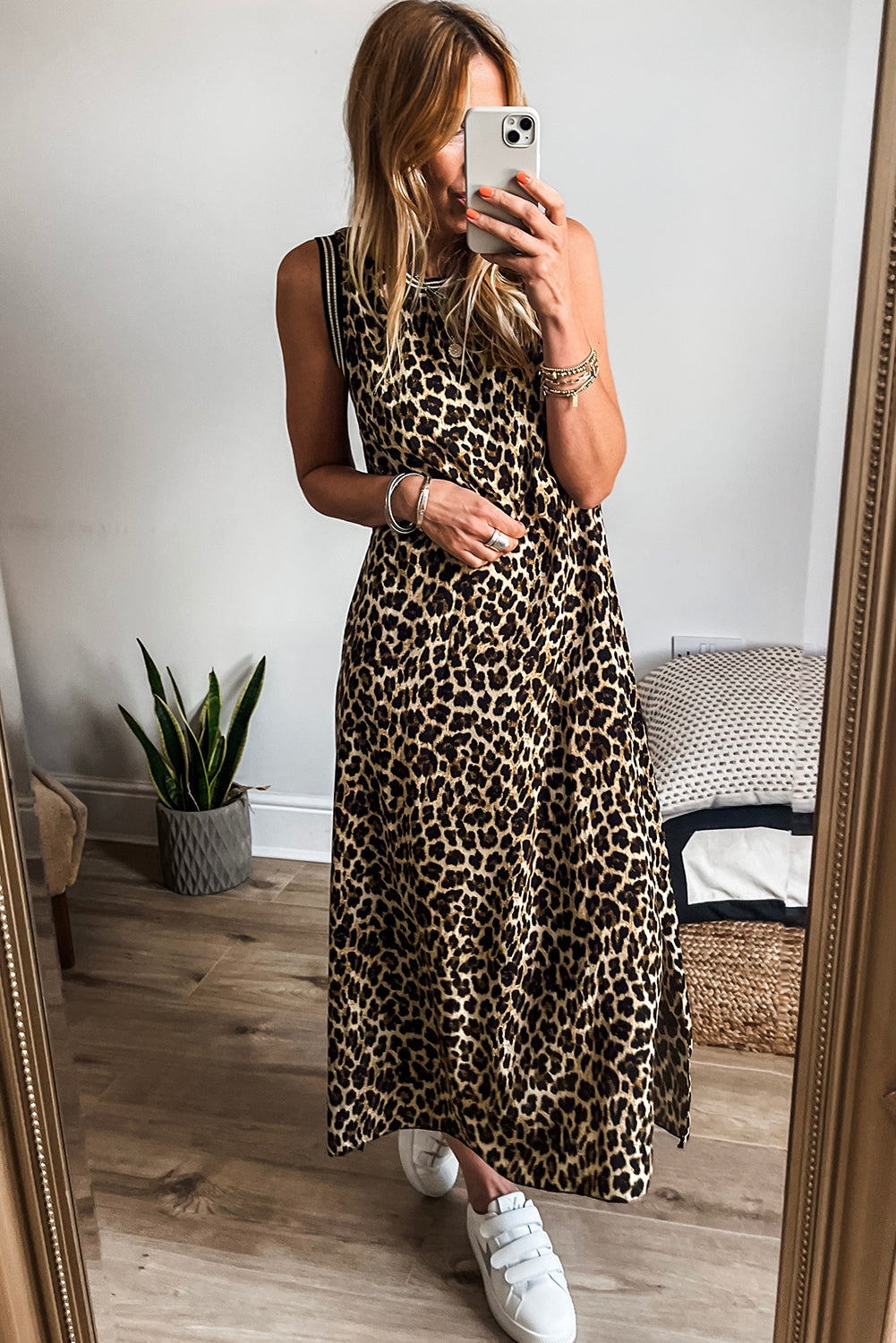 She’s a Wild One - Leopard Maxi Dress