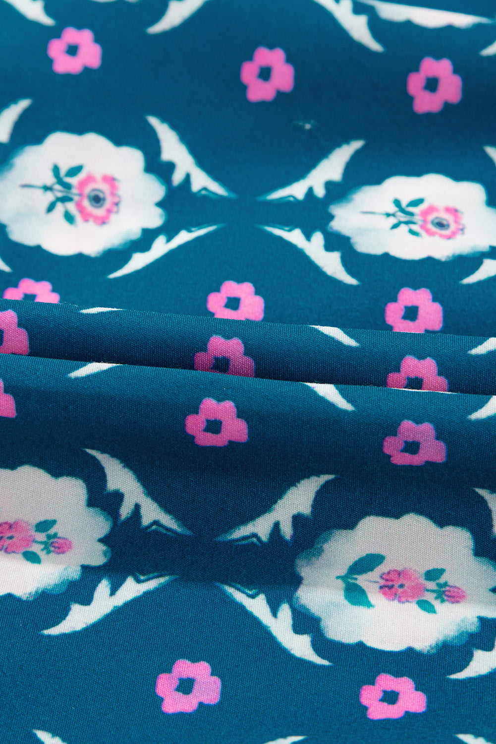 Peacock Meadow Tiered Mini Dress