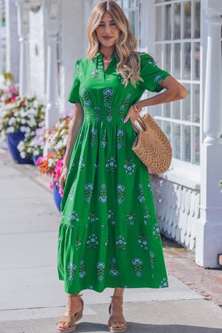 Emerald Market Midi Dress by Luke & Estelle