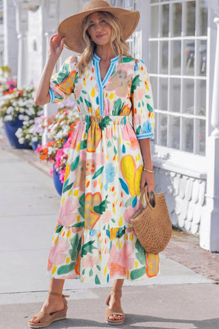 Vacation Vibes Midi Dress by Luke & Estelle