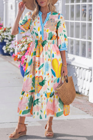 Vacation Vibes Midi Dress by Luke & Estelle