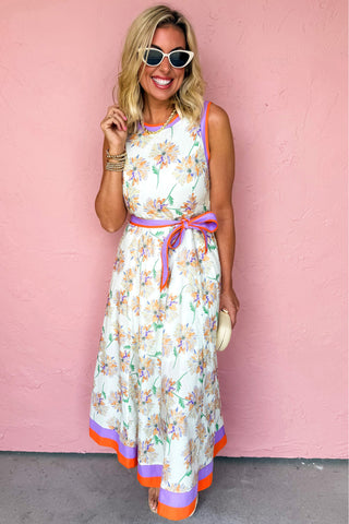 Sunlit Garden Maxi Dress