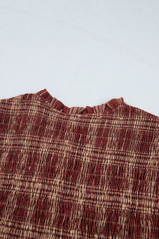 Luke & Estelle Autumn Heritage Smocked Plaid Midi Dress