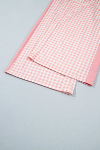 Hearthside Plaid Patchwork Two-Piece Set