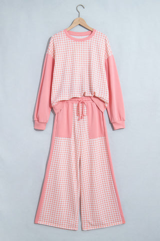 Hearthside Plaid Patchwork Two-Piece Set