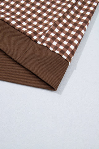 Hearthside Plaid Patchwork Two-Piece Set