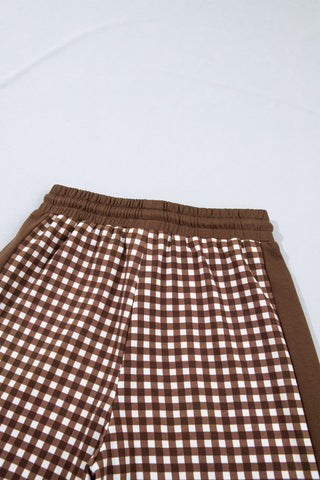 Hearthside Plaid Patchwork Two-Piece Set