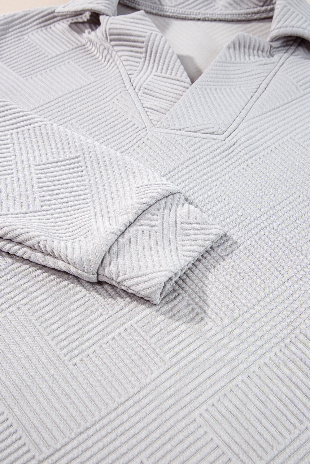 ✨ Effortless Luxe Light Gray Textured Lounge Set – Comfort Meets Chic! ✨