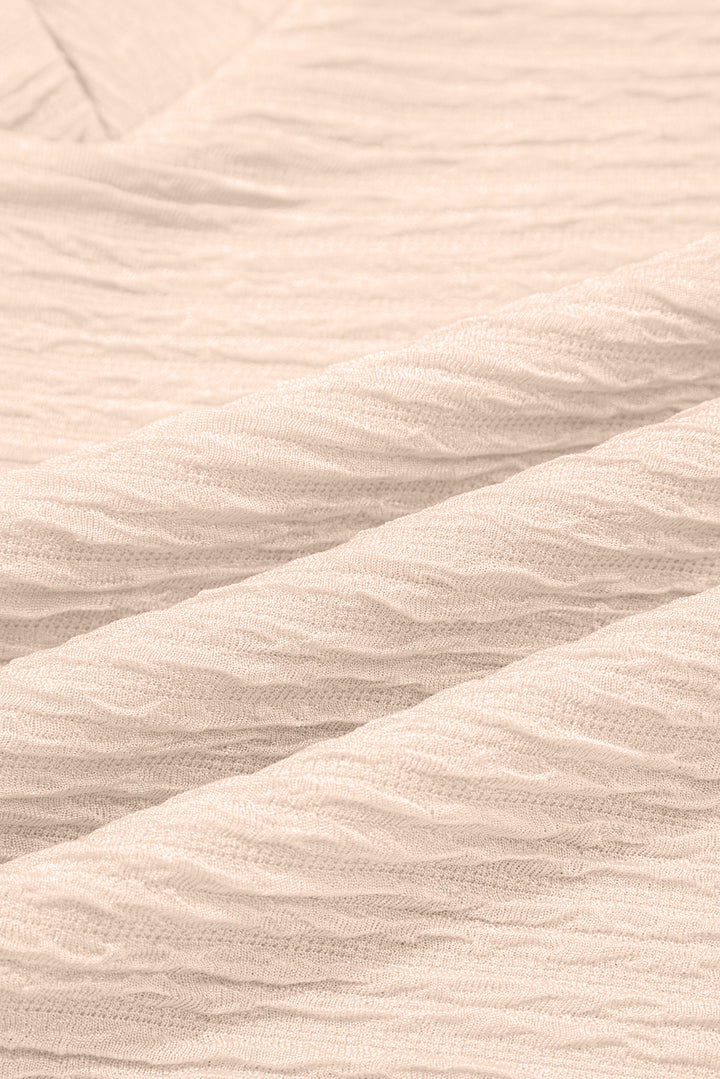 Softly Stated Textured Lounge Set – Oatmilk Bliss