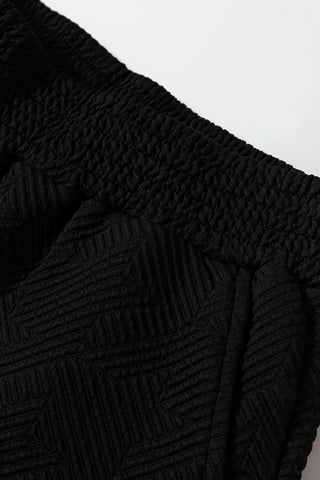 ✨ Luxe Textured Lounge Set – Hot Pink or Classic Black | Effortless Chic Comfort ✨