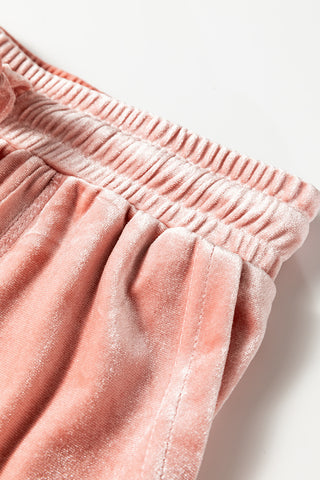 Velvet Blush Cloud Lounge Set – Luxe Comfort Meets Effortless Chic ✨