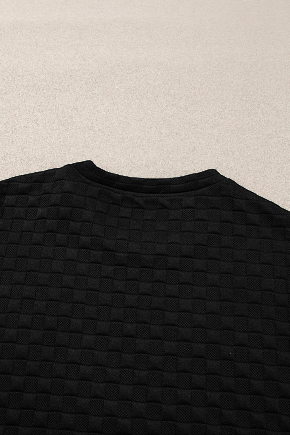 Cozy Luxe Checkerboard Textured 2-Piece Lounge Set