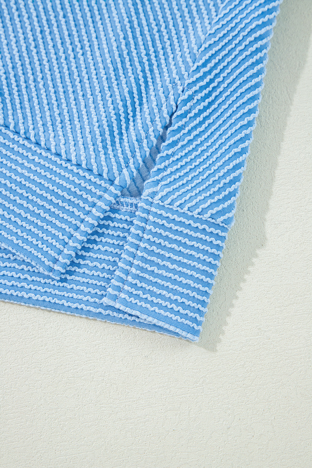 Everyday Essential Ribbed Knit Set in Blue Breeze