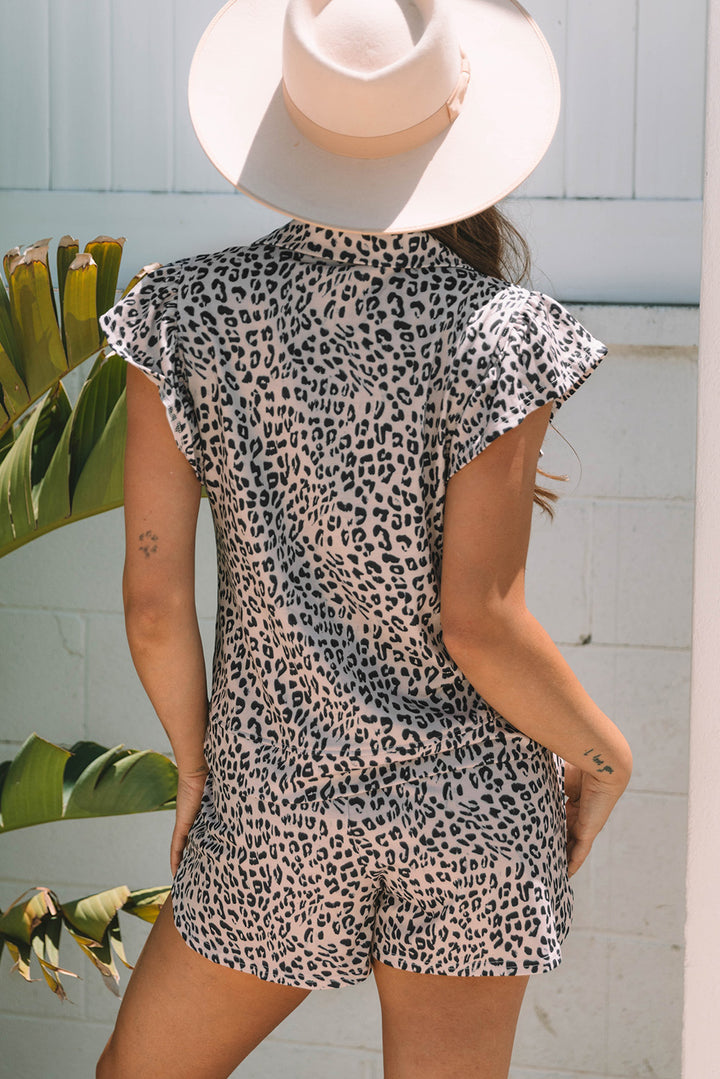 Wild Intentions Leopard Lounge Set