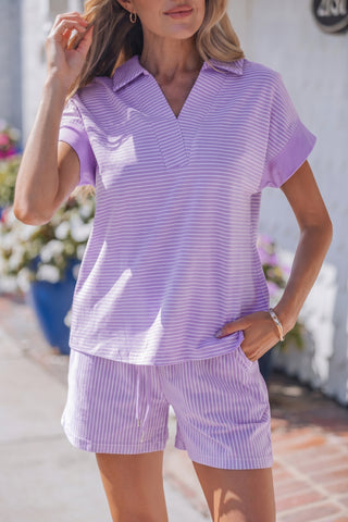 Lavender Coast Lounge Set by Luke & Estelle
