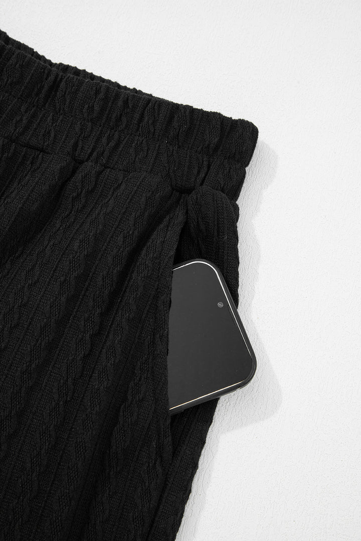 ✨ Luke & Estelle “Midnight Ease” Textured Lounge Set ✨