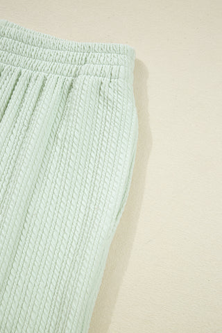 Luke & Estelle “Serene Texture” Sea Foam 2-Piece Set