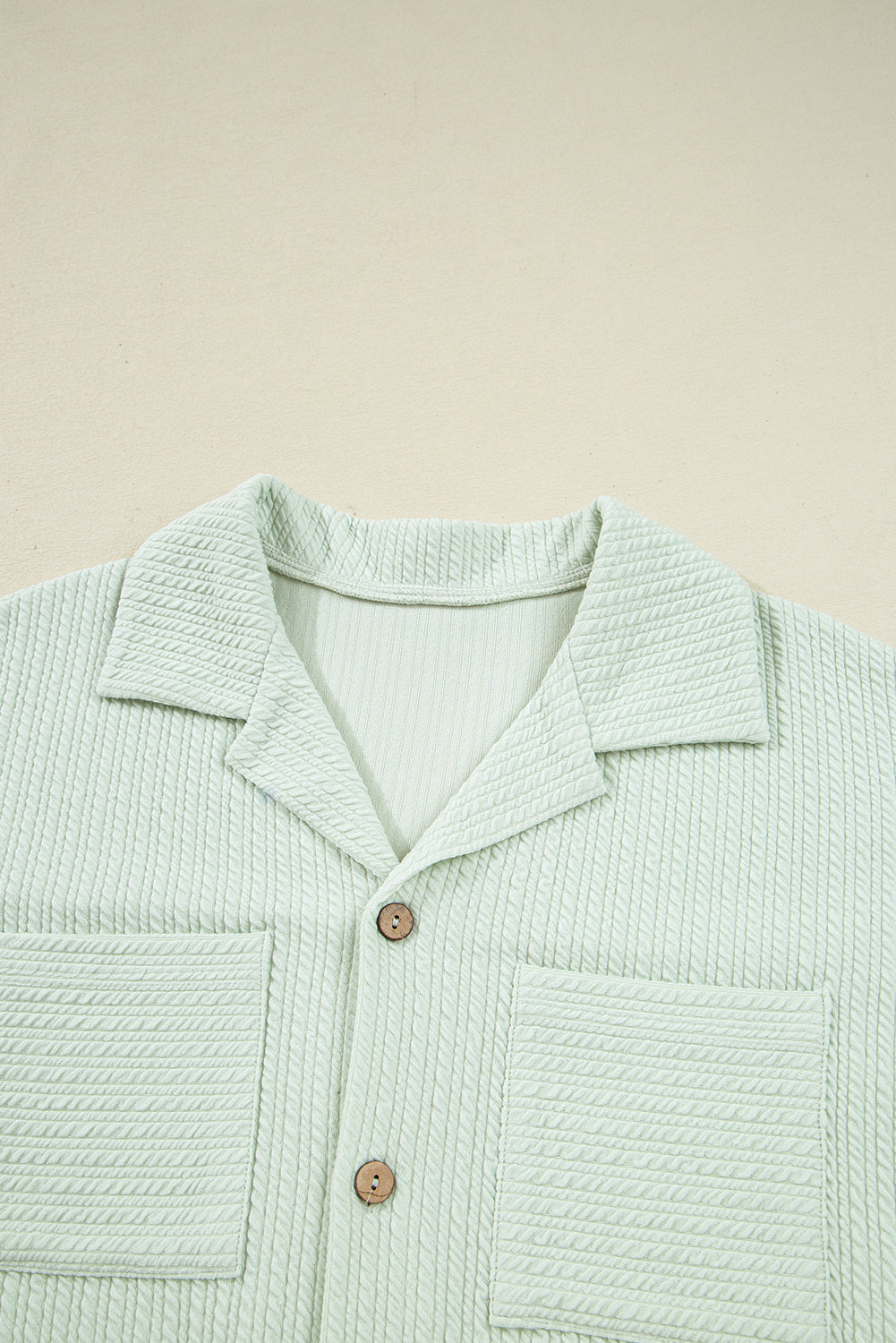 Luke & Estelle “Serene Texture” Sea Foam 2-Piece Set