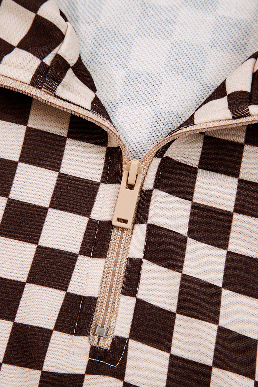 Luke & Estelle “Game Changer” Chocolate Checkerboard 2-Piece Set