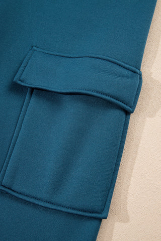 💙 Luke & Estelle “Deep Teal Dreams” 2-Piece Cargo Lounge Set 💙