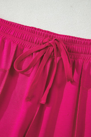 Pink Palms Lounge Set by Luke & Estelle